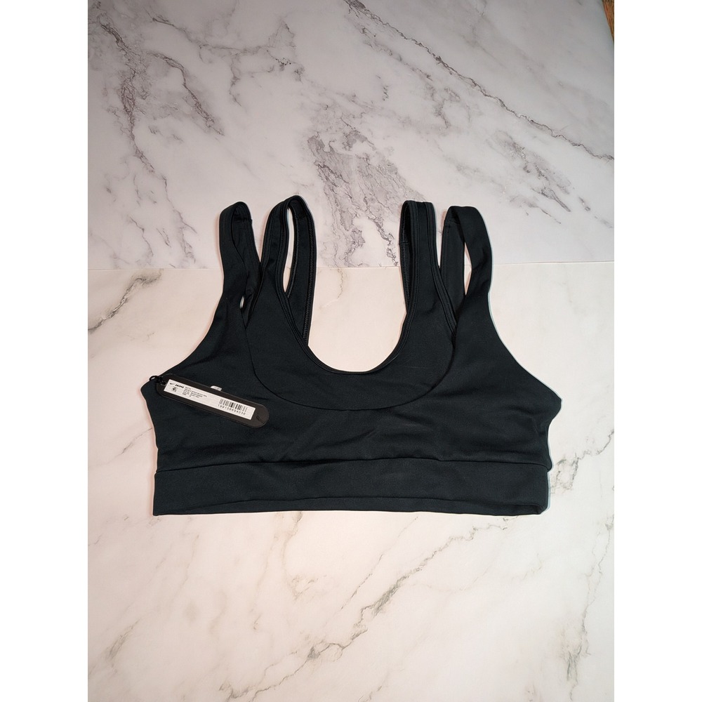 Nike x SKIMS Matte Double Strap Scoop Bra Dark Teal BR-SPT-6022W Size M NWT